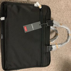 Alpha 3 Expandable Organizer Laptop Brief Case